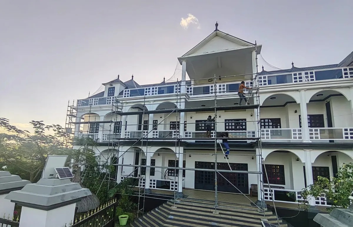 Scaffolding installation