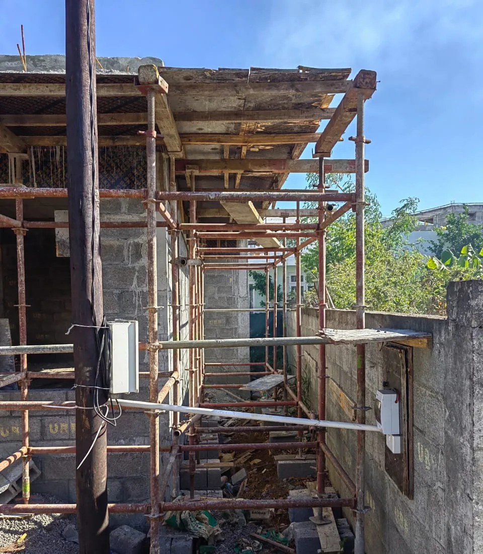 Scaffolding installation