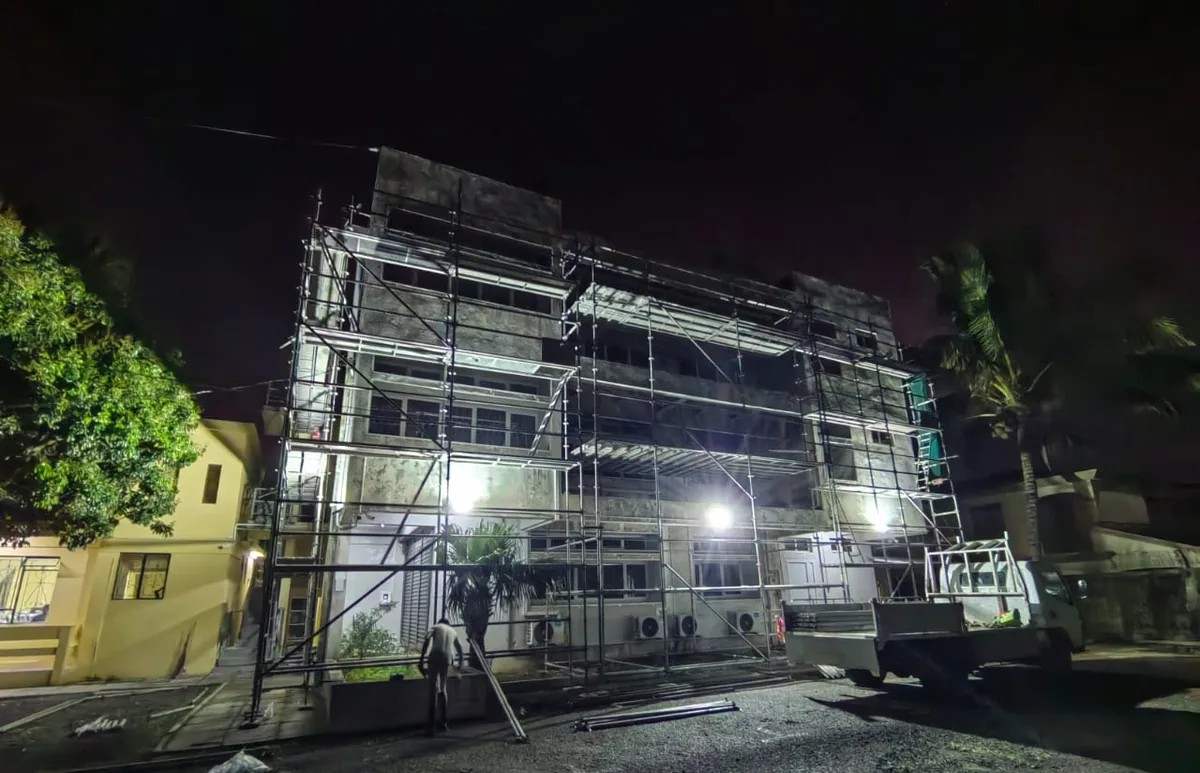 Night Shift Scaffolding Project