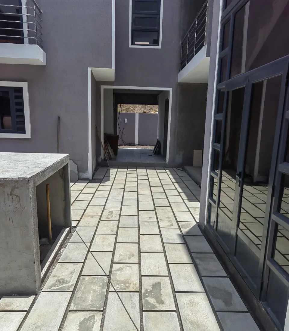 Decorative slab installation